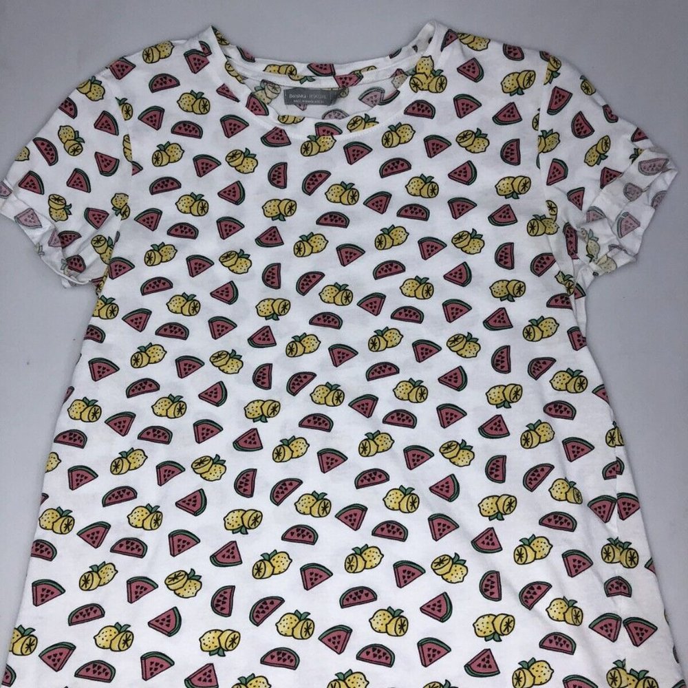 Bershka Women’s Crewneck Fruit Print T-shirt us M
